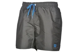 Arena Badeshorts YARN DYED PL CHECK BOXER schwarz kariert (000608)
