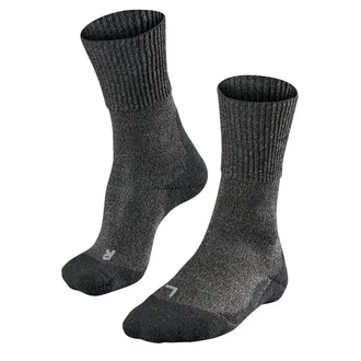 FALKE Socken TK1 Schwarz/Dunkelgrau/Grau