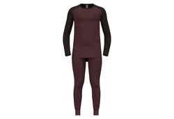 Odlo Unterziehshirt Herren Unterwäsche Set Active Warm Eco Base Layer Set (196702) 196702