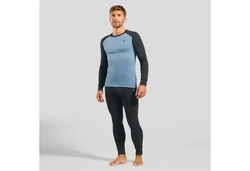 Odlo Unterziehshirt Herren Unterwäsche Set Active Warm Eco Base Layer Set (196702) 196702