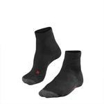 FALKE Sportsocken TE2 Short Herren Tennis Socken (16809) Schwarz/Rot