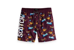 Scotch & Soda Badehose Herren mit Artwork (148552) Bunt (148552)