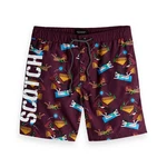 Scotch & Soda Badehose Herren mit Artwork (148552) Bunt (148552)