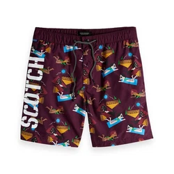 Scotch & Soda Badehose Herren mit Artwork (148552) Bunt (148552)