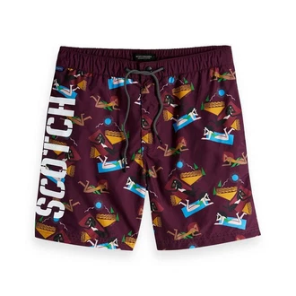 Scotch & Soda Badehose Herren mit Artwork (148552)