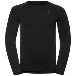 Odlo Funktionsunterhemd BL TOP crew neck l/s PERFORMAN schwarz/grafit (60212)