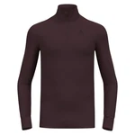 Odlo Unterziehshirt Bordeaux/Dunkelrot/Lila