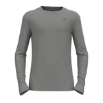 Odlo Langarmshirt Merino Hellgrau/Dunkelgrau/Grau