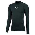 PUMA Thermounterhemd LIGA Baselayer Tee LS Warm Mock Schwarz/Rot