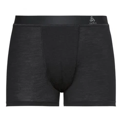 Odlo Funktionsshorts Boxershorts SUW Bottom Boxer MERINO 130 Dunkelgrau/Schwarz/Grau