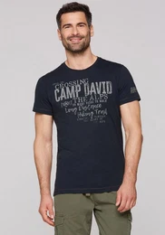T-Shirt mit Logodrucken