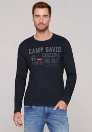 Sweatshirt mit Prints und Stickereien
