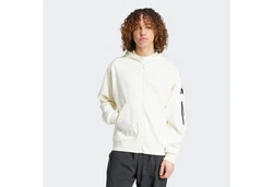 adidas Sportswear Kapuzensweatshirt FZ HD GD Khaki/Weiß/Creme/Beige