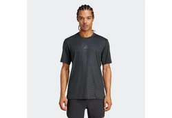adidas Performance T-Shirt POWER 3S TEE Dunkelgrau/Grau/Schwarz