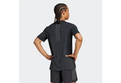 adidas Performance T-Shirt POWER 3S TEE Dunkelgrau/Grau/Schwarz