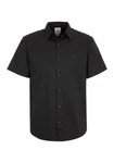 Calvin Klein Kurzarmhemd SS SOLID STRETCH CLASSIC SHIRT Unifarbe