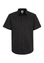 Calvin Klein Kurzarmhemd SS SOLID STRETCH CLASSIC SHIRT Unifarbe