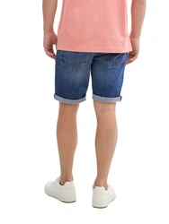 TOM TAILOR Denim Shorts TTPIERS Slim Jeans Shorts Hellblau/Blau/Beige