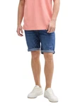 TOM TAILOR Denim Shorts TTPIERS Slim Jeans Shorts Hellblau/Blau/Beige