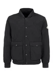 Replay Bomberjacke Schwarz/Dunkelgrau