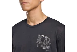 Jack Wolfskin T-Shirt VONNAN GRAPHIC 