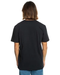 Quiksilver T-Shirt Omni Fill Blau/Schwarz