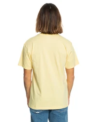 Quiksilver T-Shirt Circle Up Silber/Gelb/Grün/Khaki/Gold