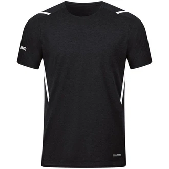 Jako T-Shirt Challenge Freizeit Schwarz/Dunkelgrau/Grau