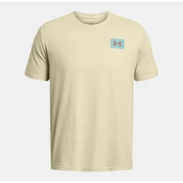 T-Shirt Herren T-Shirt UA Color Block Logo 1382828