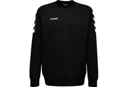 hummel Sweatshirt Go Cotton Sweatshirt Schwarz/Rot/Beige