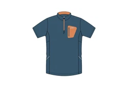 CMP Herren Shirt MAN FREEBIKE T-SHIRT Blaustahl (3C89757T)