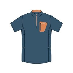 CMP Herren Shirt MAN FREEBIKE T-SHIRT Blaustahl (3C89757T)