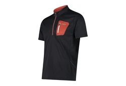 CMP Herren Shirt MAN FREEBIKE T-SHIRT ANTRACITE/RUST (3C89757T)