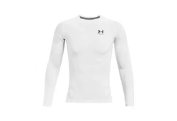 Under Armour HeatGear Armour Comp LS Funktionsshirt schwarz/wei