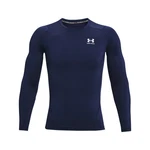 Under Armour HeatGear Armour Comp LS Funktionsshirt Dunkelblau/Blau/Hellblau/Rot