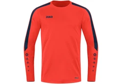 Jako Kapuzenpullover Sweat Power (8823) Orange/Rot