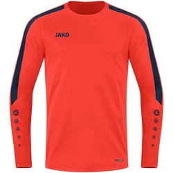 Jako Kapuzenpullover Sweat Power (8823) Orange/Rot
