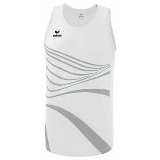 Erima Tanktop Racing Singlet Herren Weiß/Hellgrau/Grau/Dunkelblau/Silber
