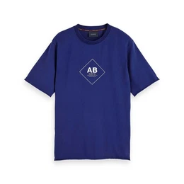 T-Shirt Scotch & Soada Herren T-Shirt Artist Series Oversized Tee 153624