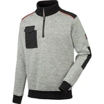 Würth MODYF Troyer Perseus Fleecepullover Hellgrau/Grau/Rot/Schwarz