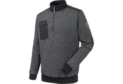 Würth MODYF Troyer Perseus Fleecepullover Grau/Hellgrau/Dunkelgrau