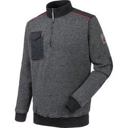 Würth MODYF Troyer Perseus Fleecepullover Grau/Hellgrau/Dunkelgrau