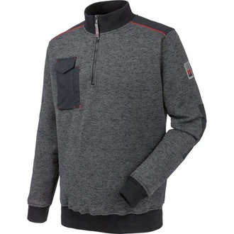 Würth MODYF Troyer Perseus Fleecepullover Grau/Hellgrau/Dunkelgrau