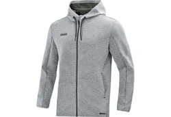 Jako Kapuzenjacke Premium Basics Grau/Schwarz/Dunkelgrau/Hellgrau/Dunkelrot