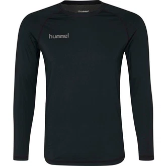 hummel T-Shirt HML FIRST PERFORMANCE JERSEY L/S schwarz (204502)