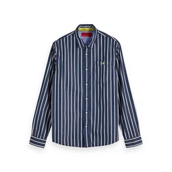 Scotch & Soda Langarmhemd Classic Breton Stripe Shirt 152149 152149