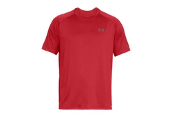 Under Armour T-Shirt Tech 2.0 SS Rot / Graphit