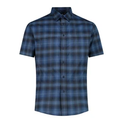 CMP Outdoorhemd MAN SHIRT LIGHT BLUE/ANTRACITE