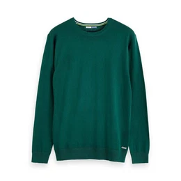 Fleecepullover Herren Pullover Ams Blauw Cashmere Crew Neck 156536