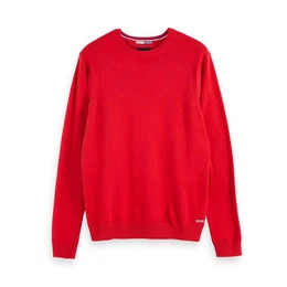 Fleecepullover Herren Pullover Ams Blauw Cashmere Crew Neck 156536